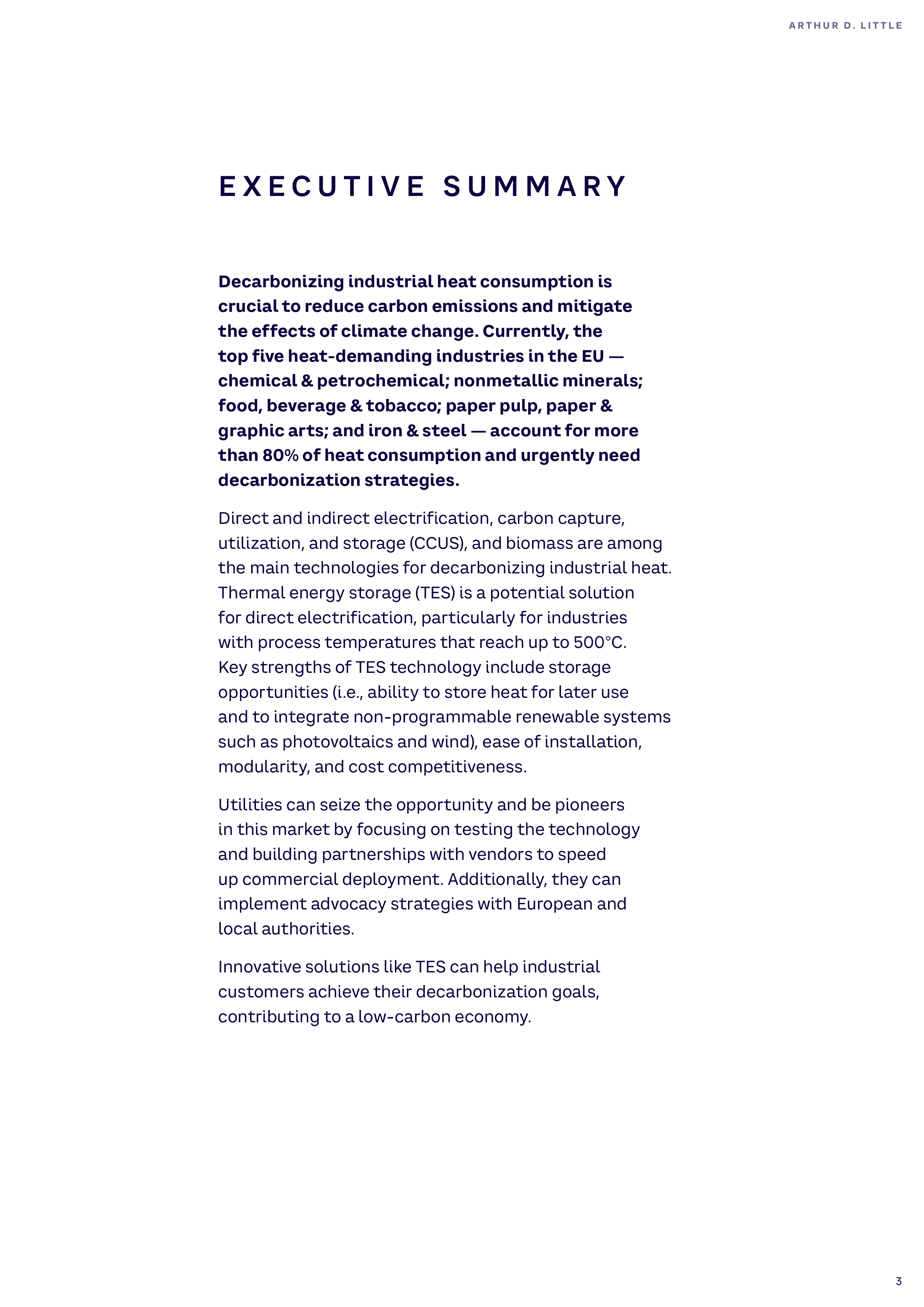 理特咨询ADL2024工业供热脱碳应对气候变化研究报告英文版20页
